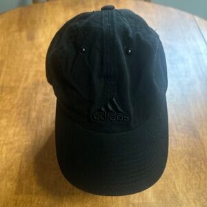 Adidas Adult Adjustable Strap Black Hat